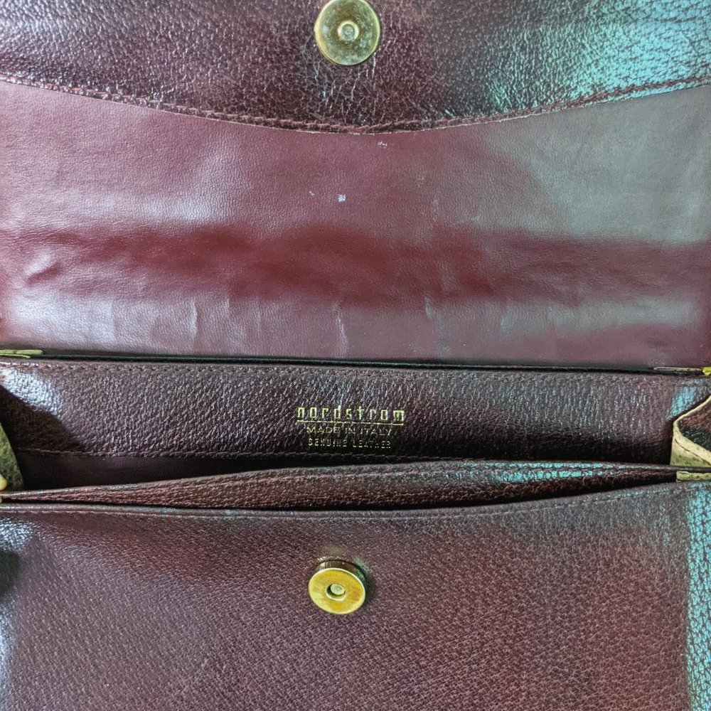 SOLD Genuine Leather Crossbody Bag - Picture 3 of 3